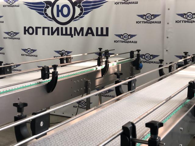 Транспортер с модульной лентой в Мысках